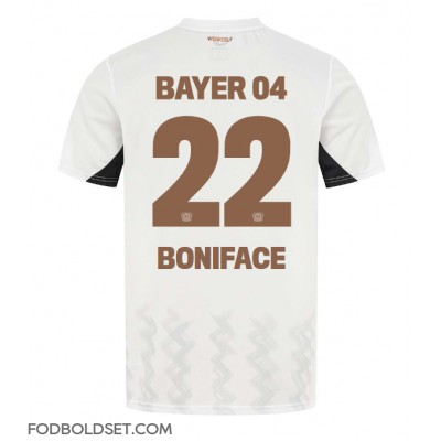 Bayer Leverkusen Victor Boniface #22 Udebanetrøje 2024-25 Kortærmet Bayer Leverkusen Victor Boniface #22 Udebanetrøje 2024-25 Kortærmet